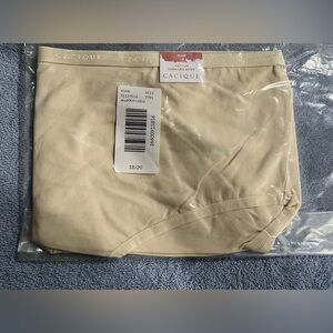 Cacique - Lane Bryant women’s panty beige high leg briefs. NWT